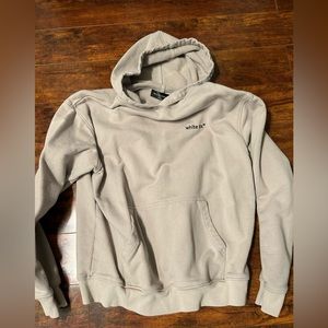 White fox hoodie
